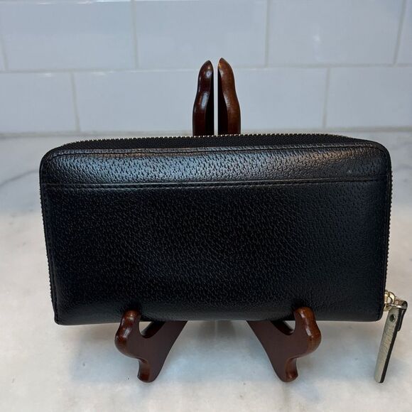 Kate Spade Wallet Leather Two-Tone Classic Bow Full Zip Continental Wallet - Picture 4 of 16